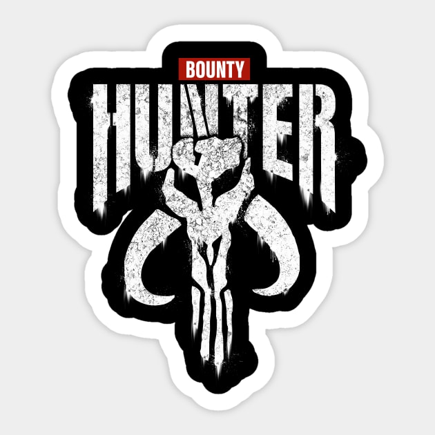 BOUNTY HUNTER #LOGO Sticker by Galactee 99